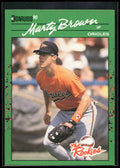 1990 Donruss The Rookies #39 Marty Brown