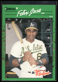 1990 Donruss The Rookies #5 Felix Jose