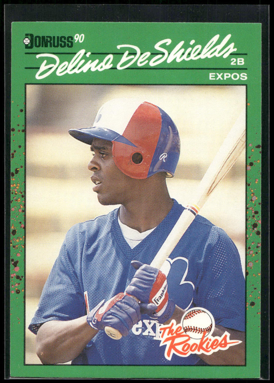 1990 Donruss The Rookies #6 Delino DeShields
