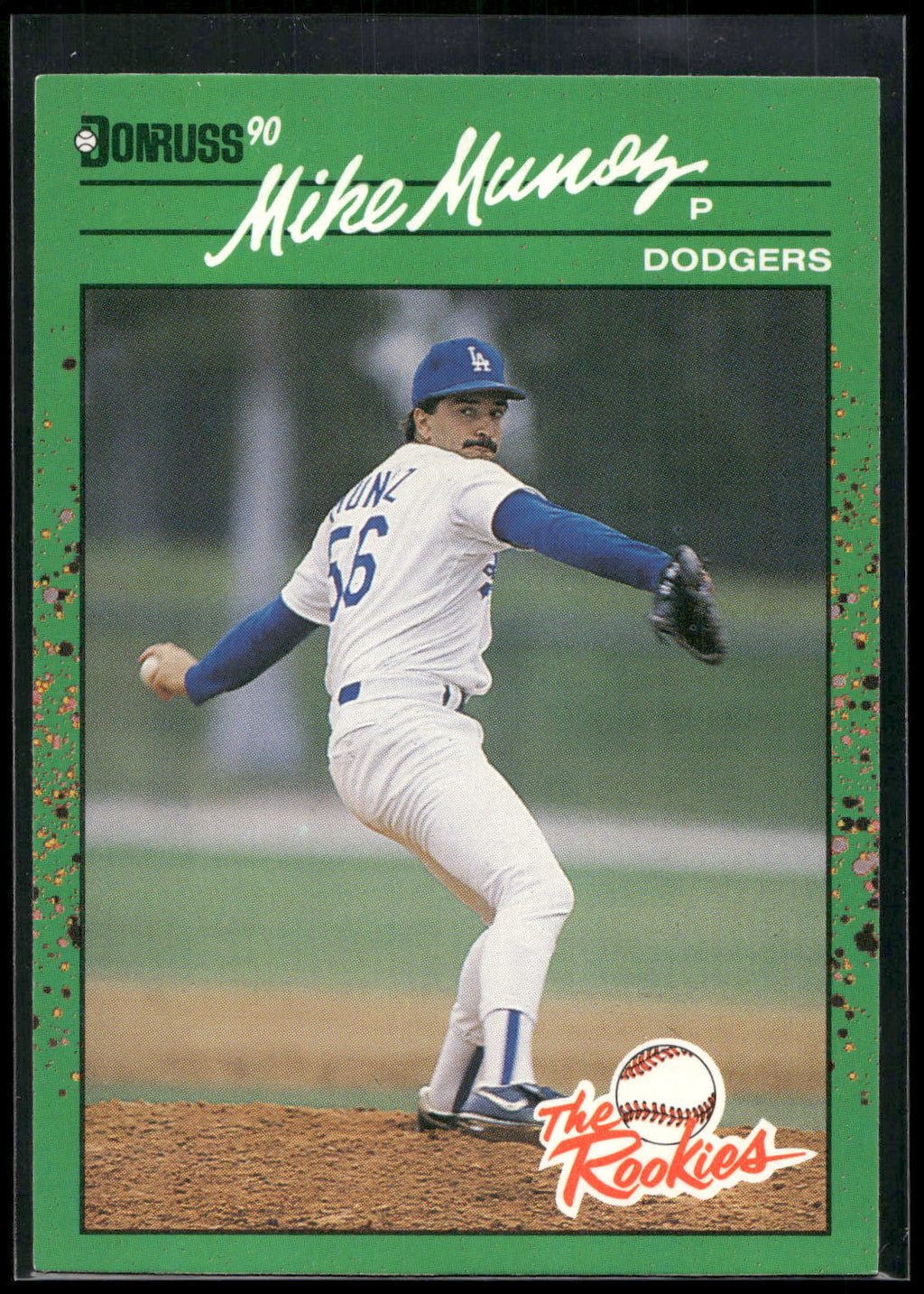 1990 Donruss The Rookies #8 Mike Munoz