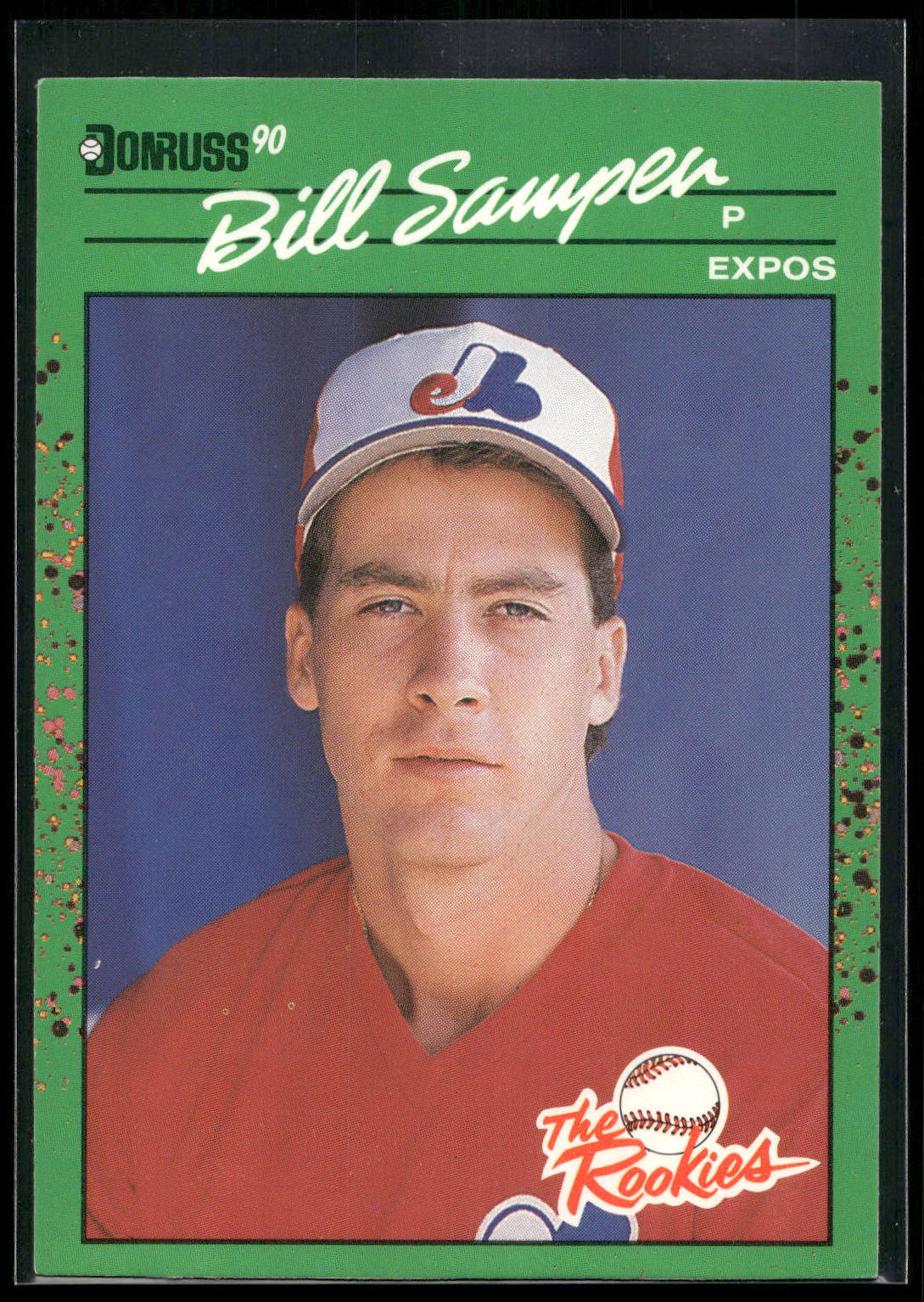 1990 Donruss The Rookies #12 Bill Sampen