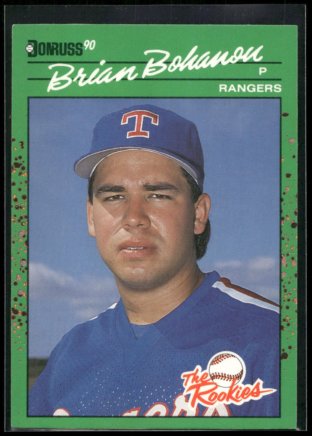 1990 Donruss The Rookies #13 Brian Bohanon