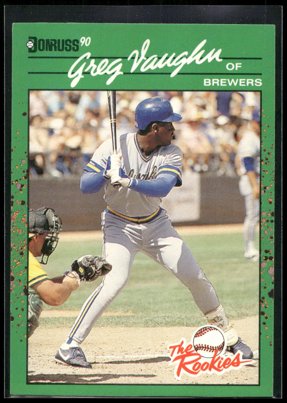 1990 Donruss The Rookies #16 Greg Vaughn