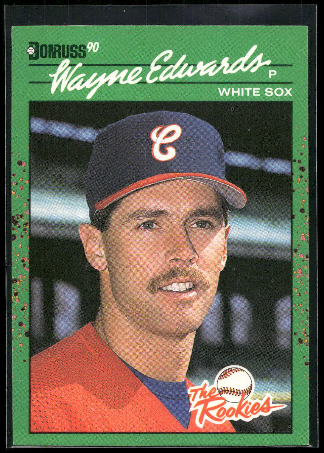 1990 Donruss The Rookies #17 Wayne Edwards
