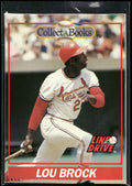 1991 Line Drive Collect-a-Books #11 Lou Brock
