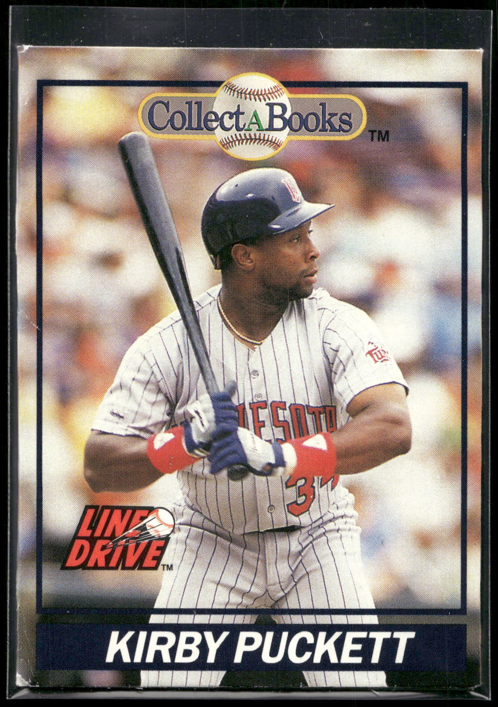1991 Line Drive Collect-a-Books #7 Kirby Puckett