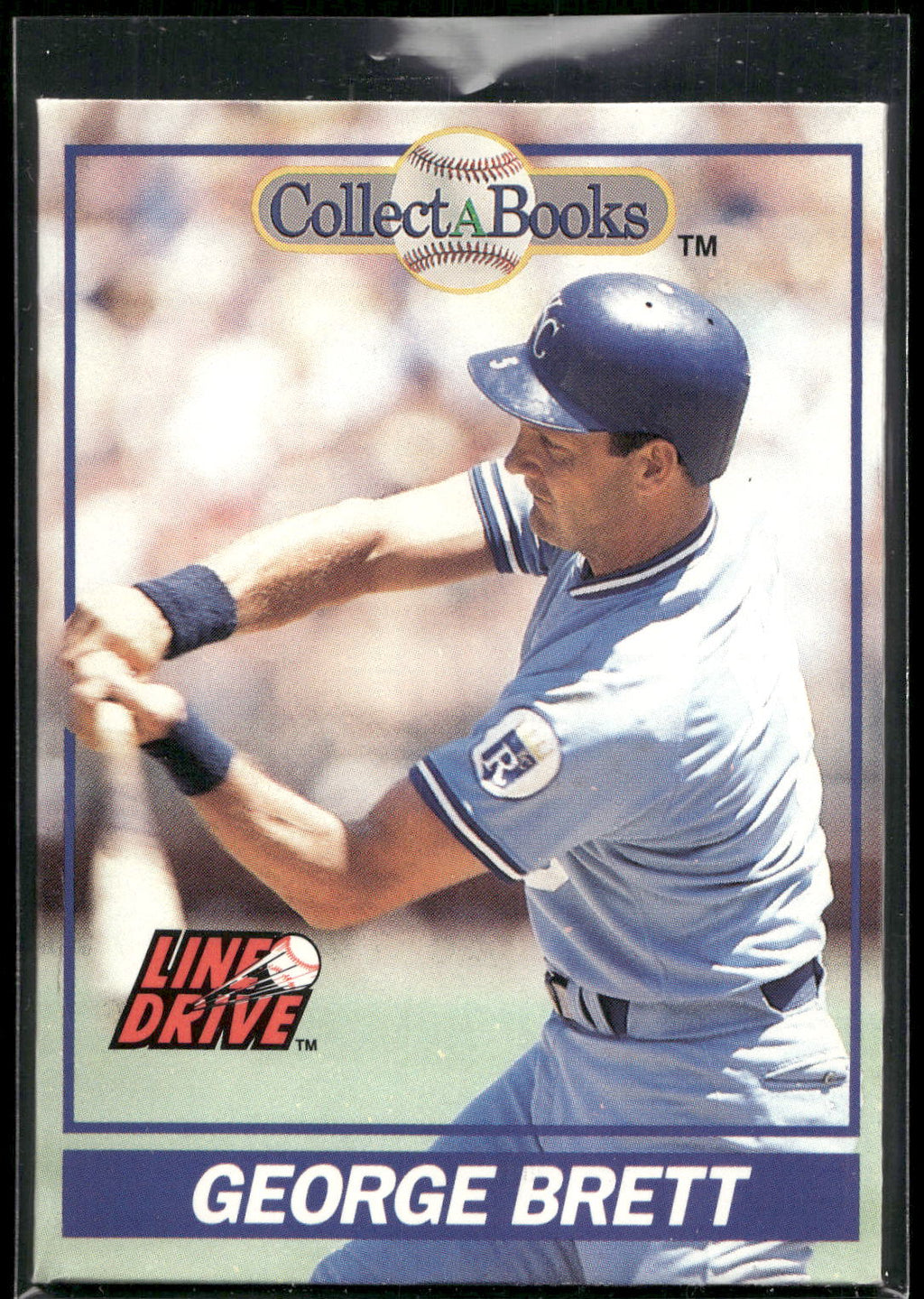 1991 Line Drive Collect-a-Books #28 George Brett