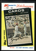 1982 Topps Kmart 20th Anniversary AL & NL MVP's #20 Joe Torre