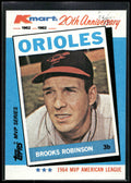 1982 Topps Kmart 20th Anniversary AL & NL MVP's #5 Brooks Robinson