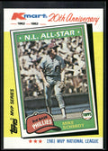 1982 Topps Kmart 20th Anniversary AL & NL MVP's #41 Mike Schmidt