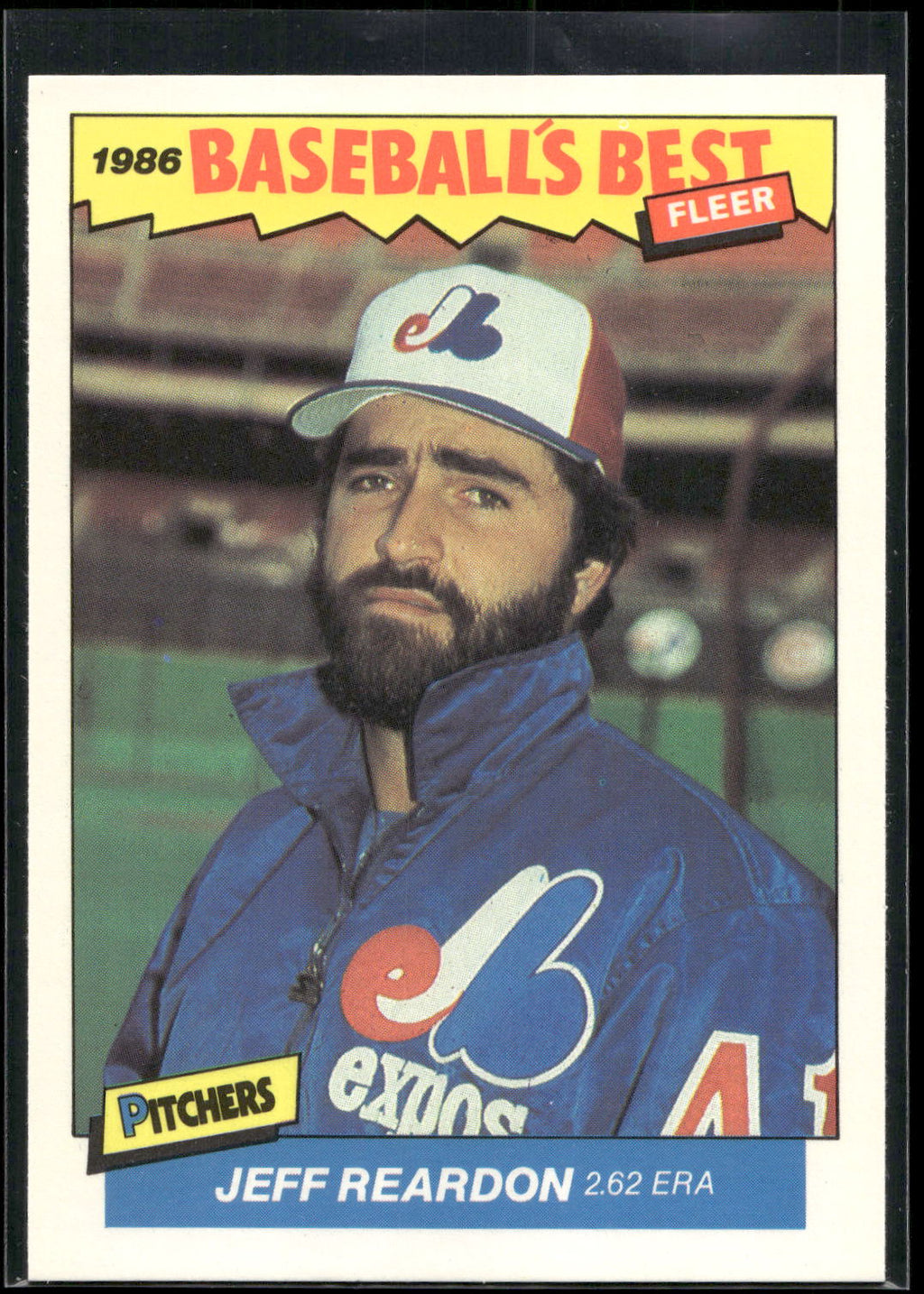 1986 Fleer Baseball's Best Sluggers vs. Pitchers #26 Jeff Reardon