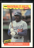 1986 Fleer Baseball's Best Sluggers vs. Pitchers #13 Pedro Guerrero