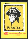 1986 Fleer #NNO Pittsburgh Pirates Logo Team Stickers