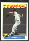 1986 Fleer Baseball's Best Sluggers vs. Pitchers #23 Jack Morris