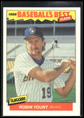 1986 Fleer Baseball's Best Sluggers vs. Pitchers #44 Robin Yount
