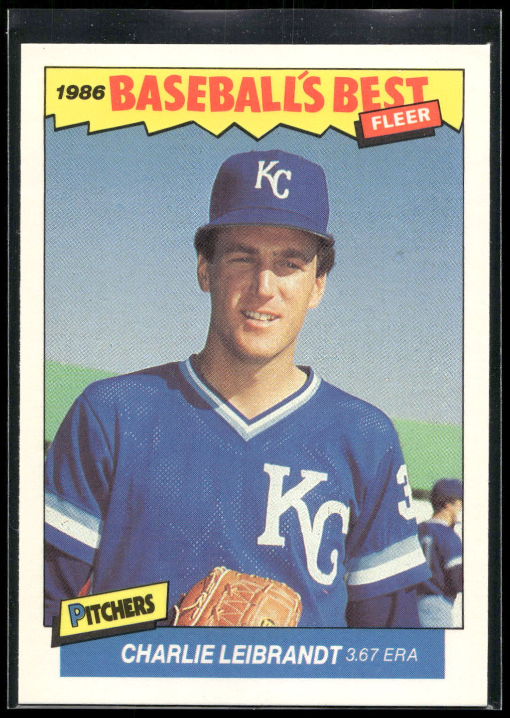 1986 Fleer Baseball's Best Sluggers vs. Pitchers #20 Charlie Leibrandt
