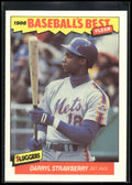 1986 Fleer Baseball's Best Sluggers vs. Pitchers #38 Darryl Strawberry