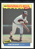 1986 Fleer Baseball's Best Sluggers vs. Pitchers #34 Tom Seaver