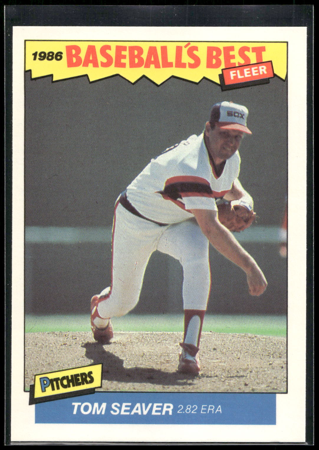 1986 Fleer Baseball's Best Sluggers vs. Pitchers #34 Tom Seaver