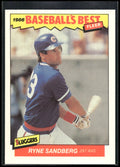 1986 Fleer Baseball's Best Sluggers vs. Pitchers #32 Ryne Sandberg