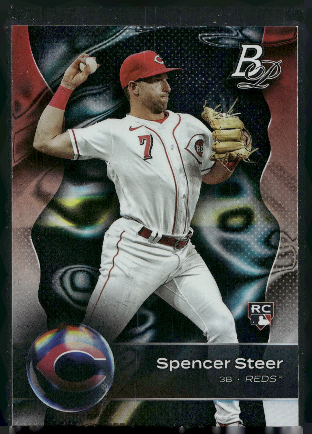 2023 Bowman Platinum #76 Spencer Steer