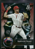 2023 Bowman Platinum #76 Spencer Steer