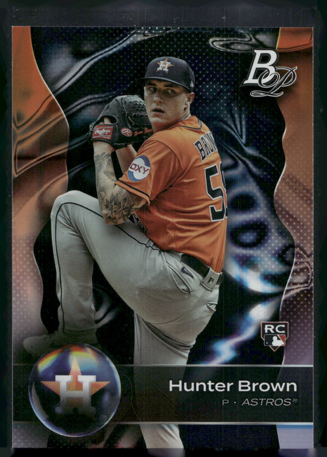2023 Bowman Platinum #16 Hunter Brown