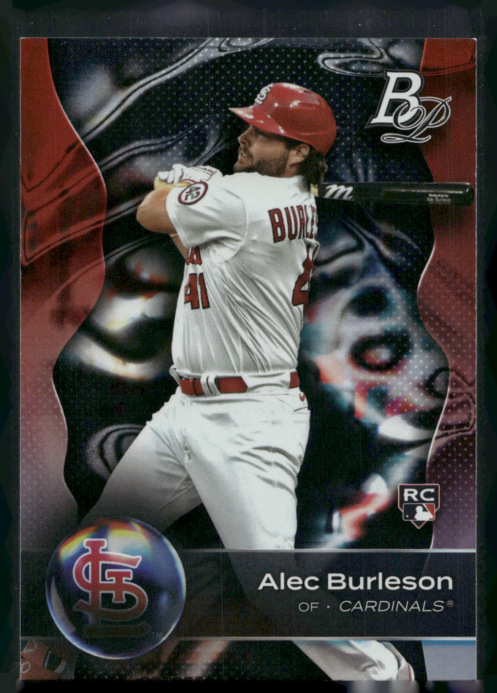 2023 Bowman Platinum #72 Alec Burleson