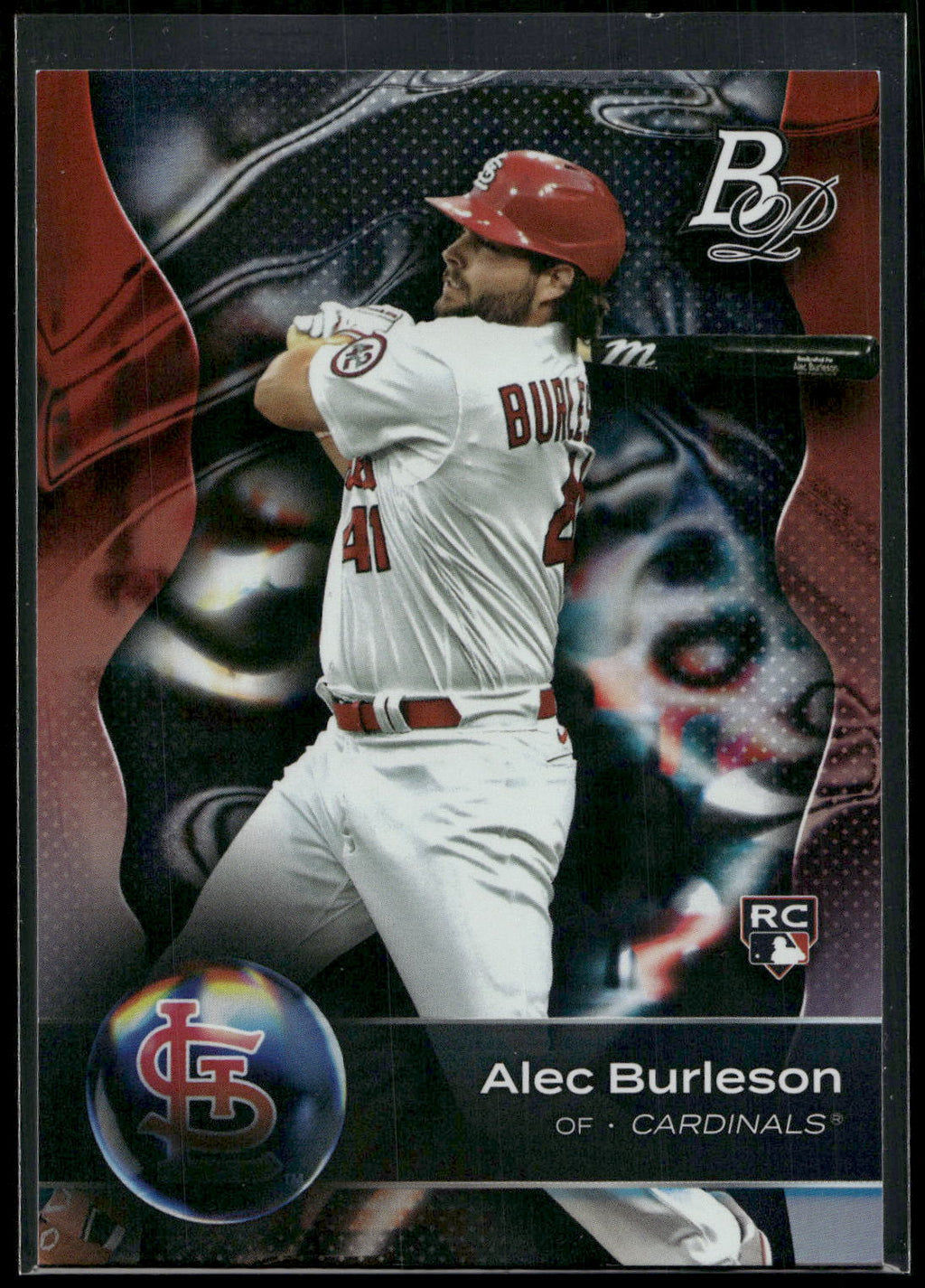 2023 Bowman Platinum #72 Alec Burleson
