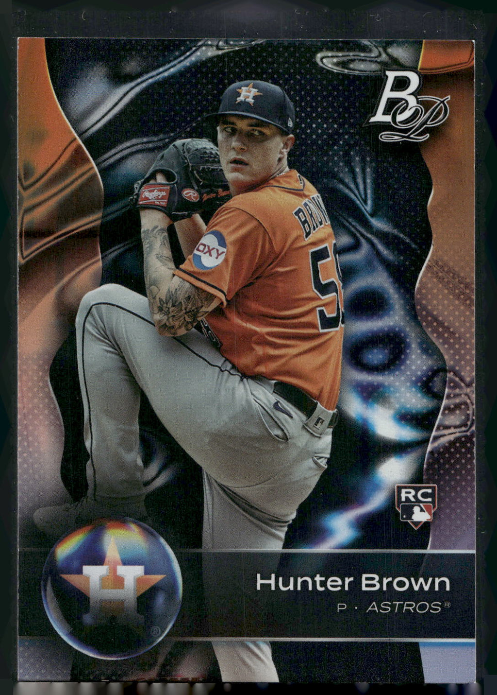 2023 Bowman Platinum #16 Hunter Brown