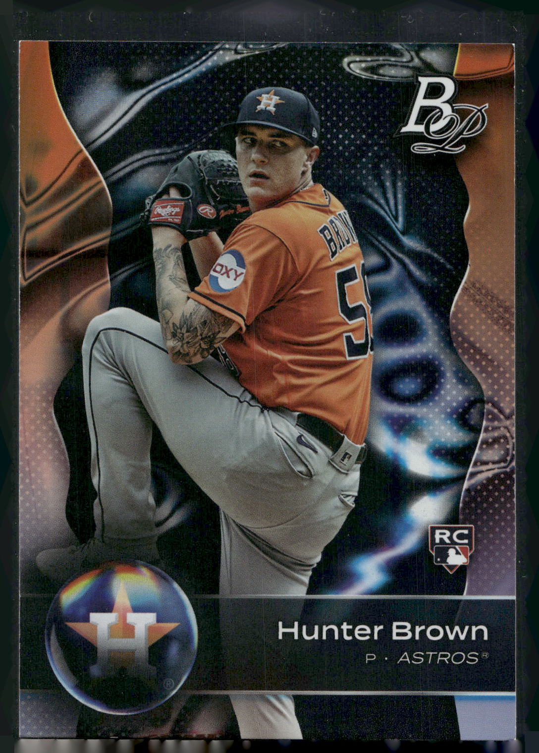 2023 Bowman Platinum #16 Hunter Brown