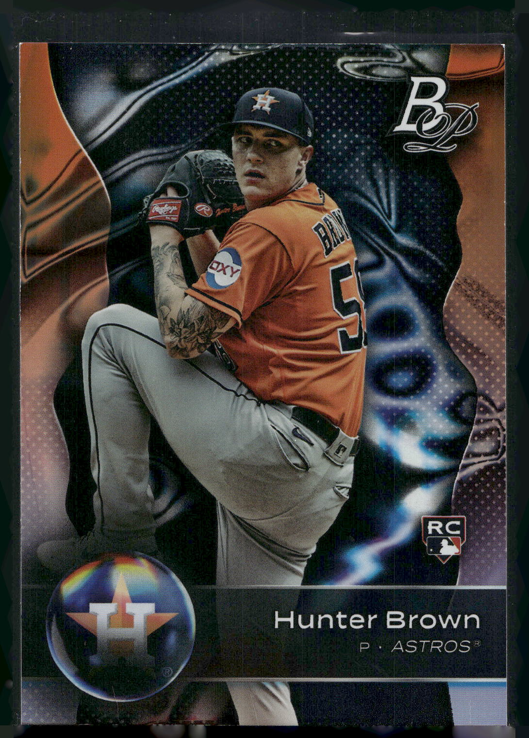 2023 Bowman Platinum #16 Hunter Brown