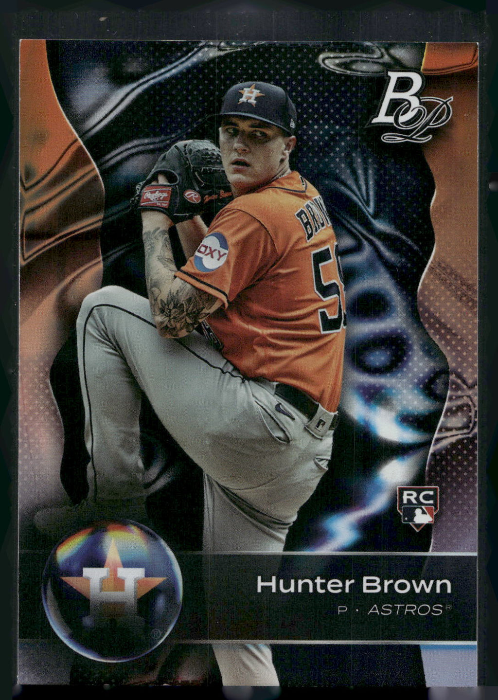 2023 Bowman Platinum #16 Hunter Brown