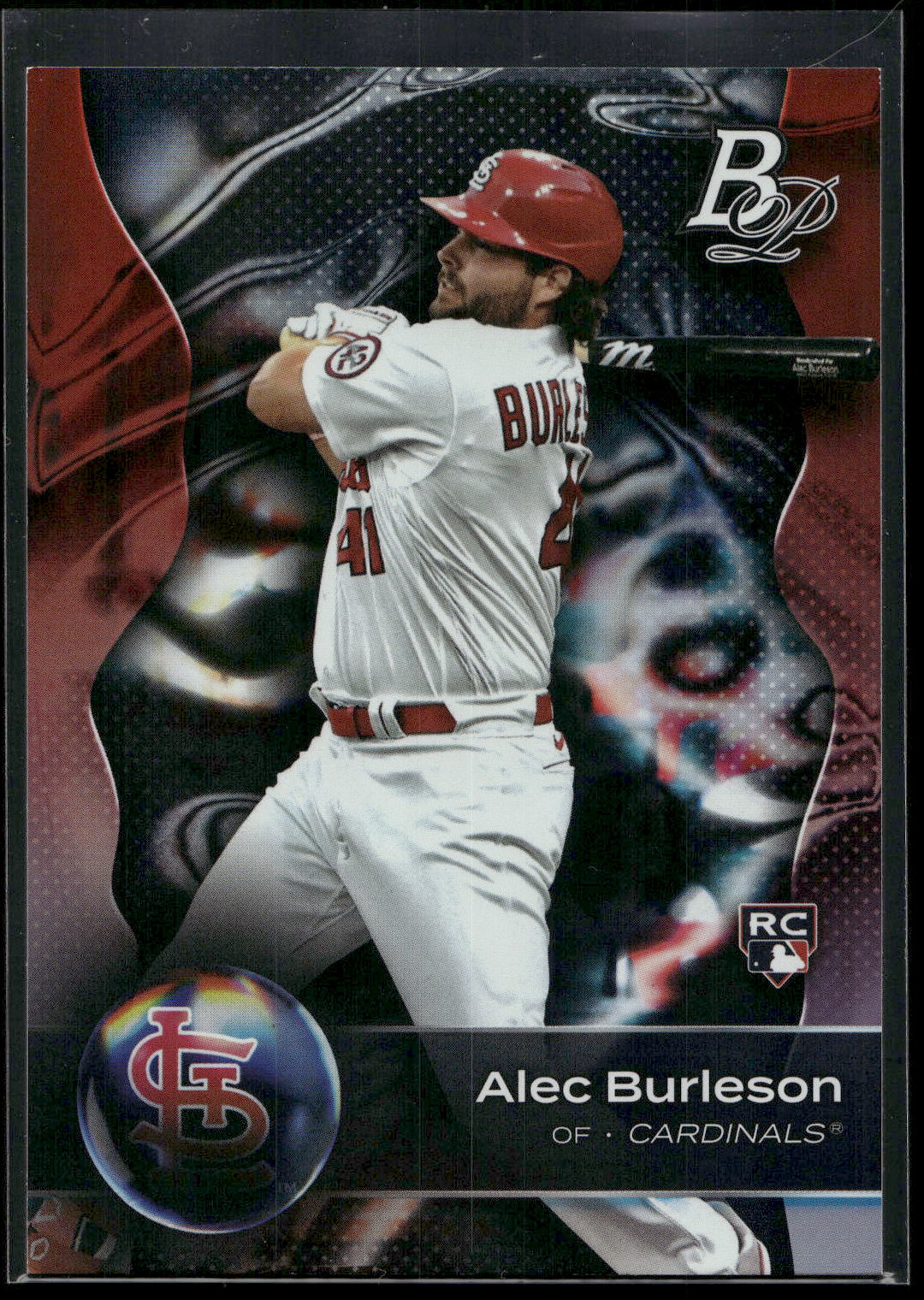 2023 Bowman Platinum #72 Alec Burleson