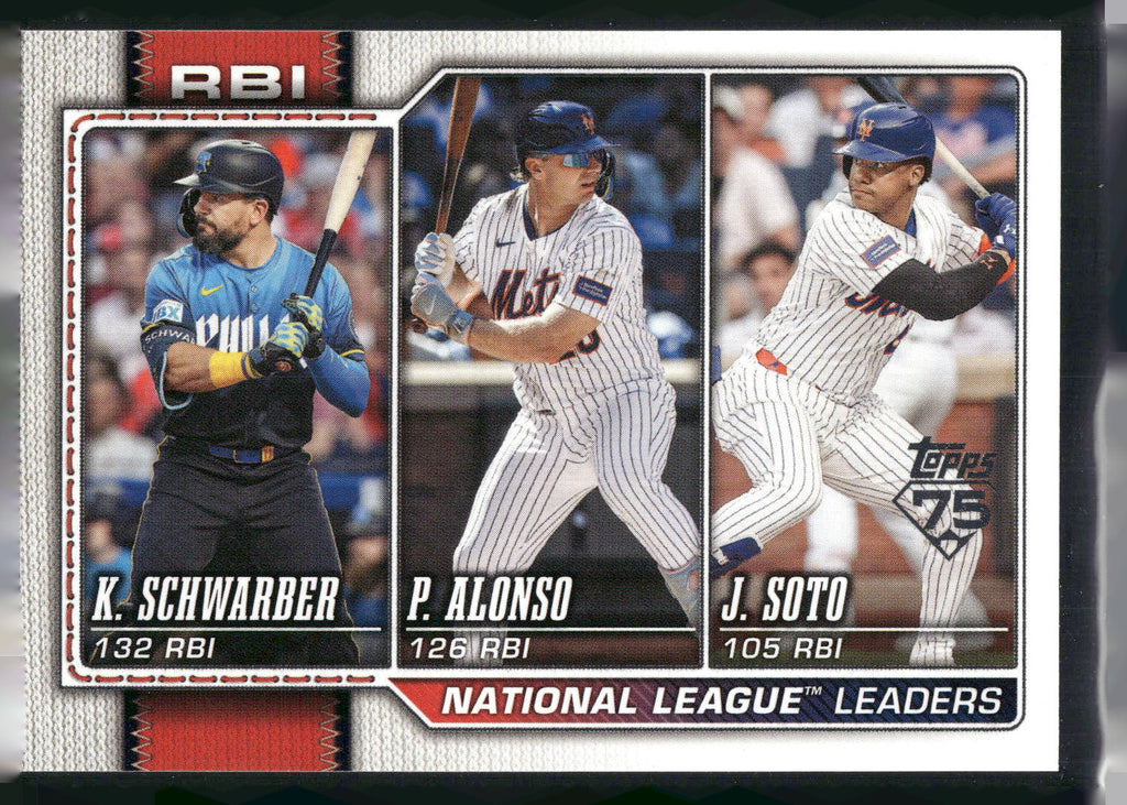 2026 Topps #11 (Kyle Schwarber / Pete Alonso / Juan Soto)