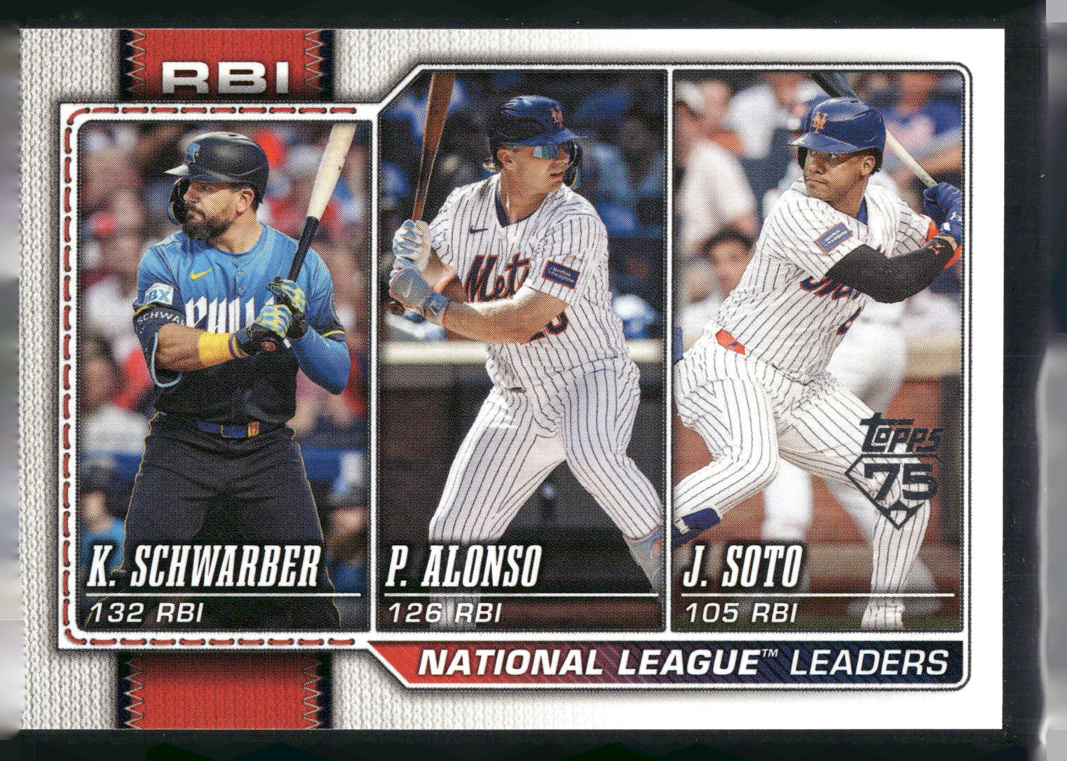 2026 Topps #11 (Kyle Schwarber / Pete Alonso / Juan Soto)