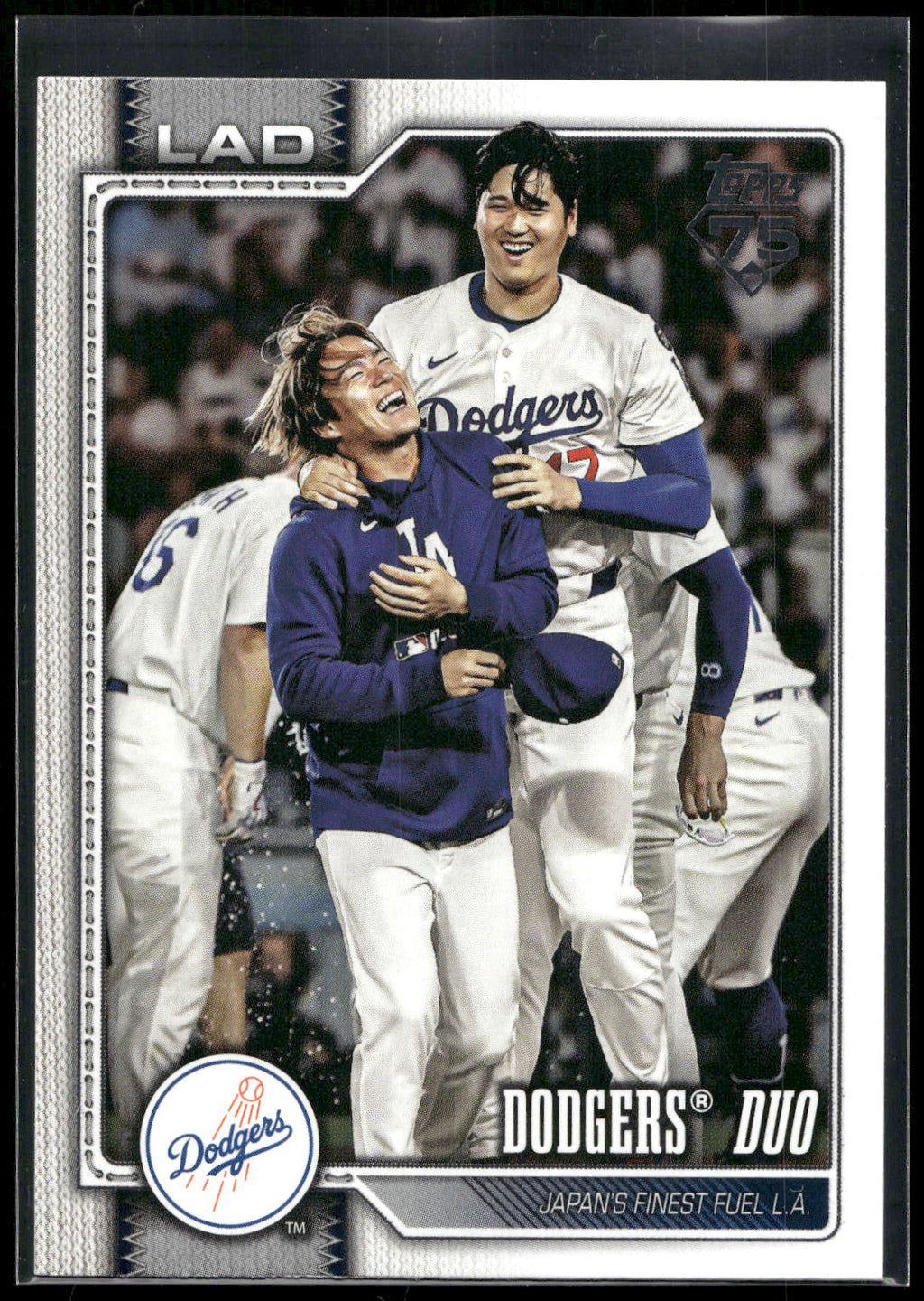 2026 Topps #265 Dodgers Duo