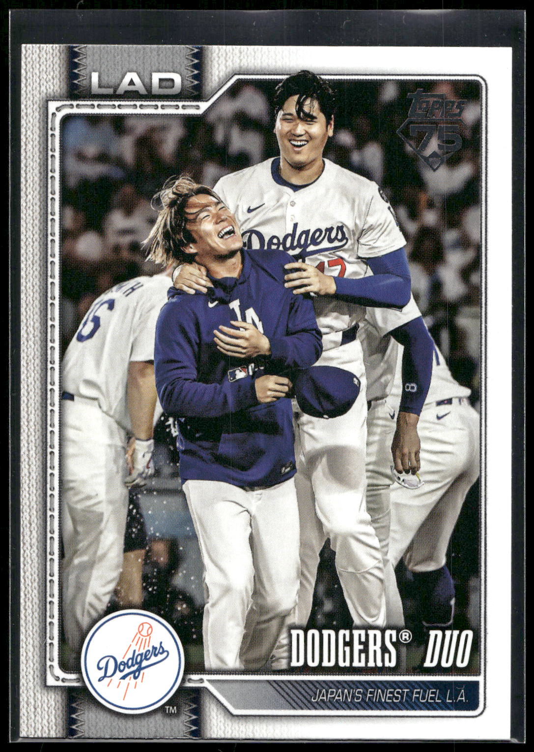 2026 Topps #265 Dodgers Duo