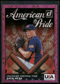 2019 Donruss #AP23 Zack Hess American Pride Pink Fireworks