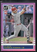 2019 Donruss #225 Patrick Wisdom Holo Pink