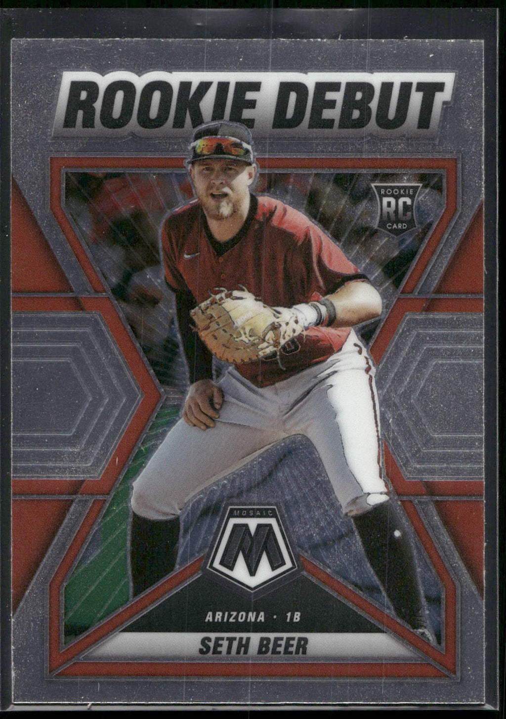2022 Panini Mosaic #RD-19 Seth Beer Rookie Debut