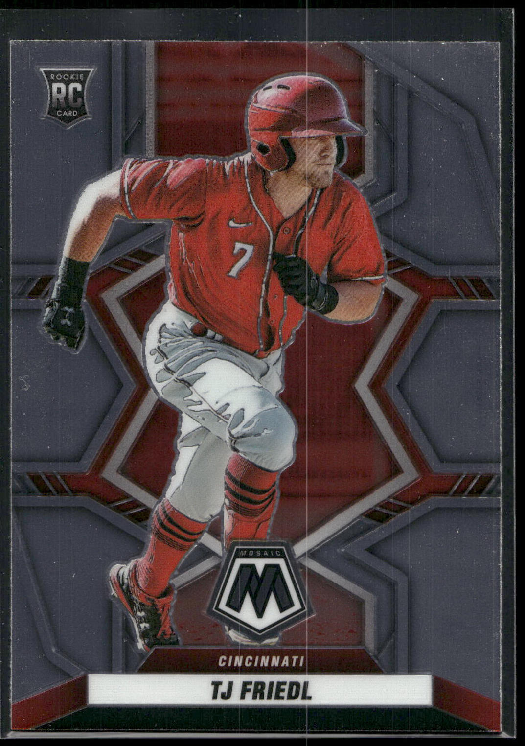 2022 Panini Mosaic #216 TJ Friedl