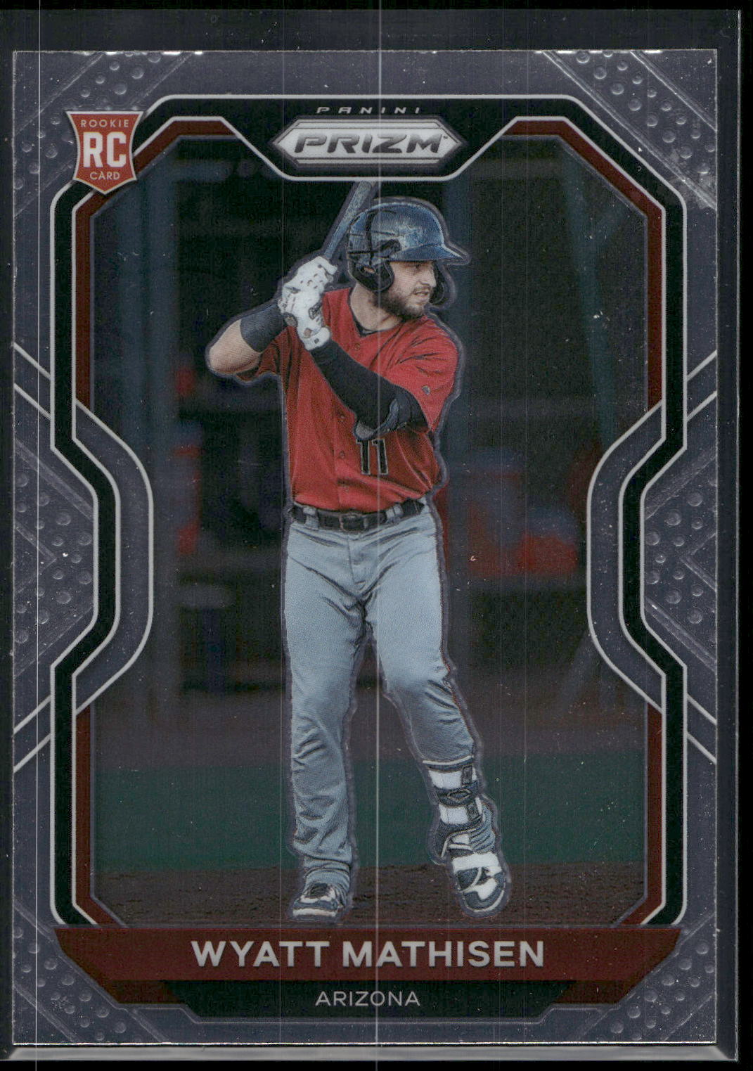 2021 Panini Prizm #84 Wyatt Mathisen