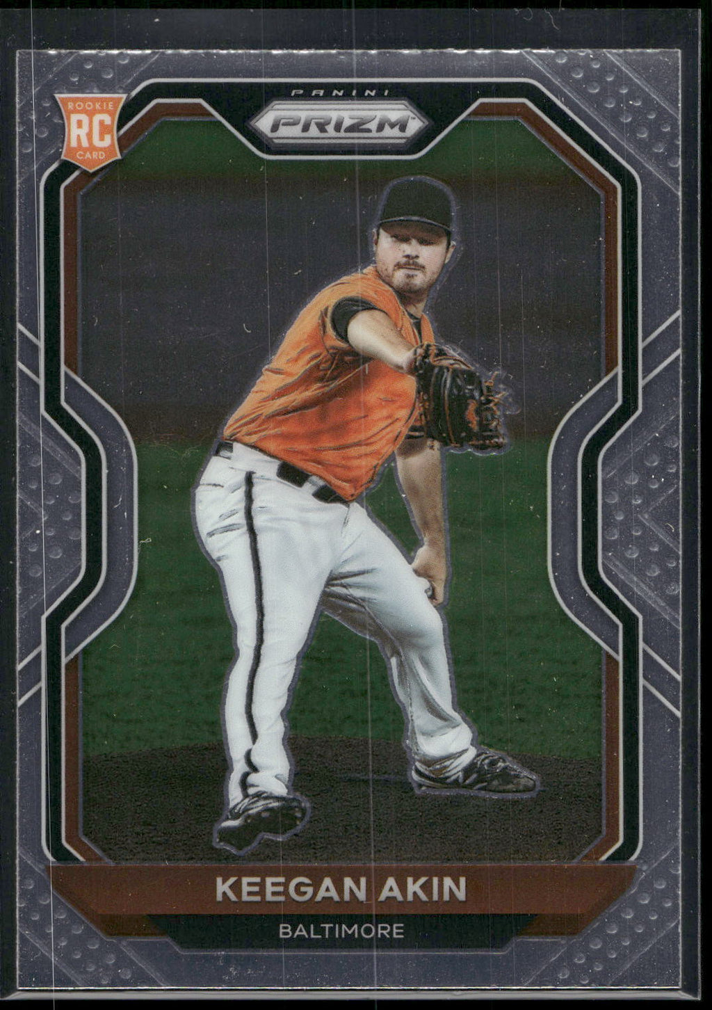 2021 Panini Prizm #14 Keegan Akin
