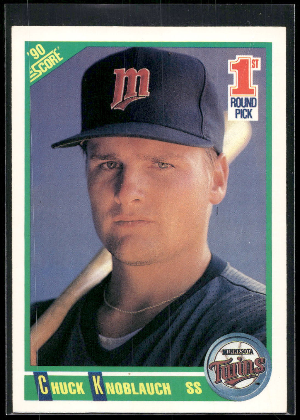 1990 Score #672 Chuck Knoblauch