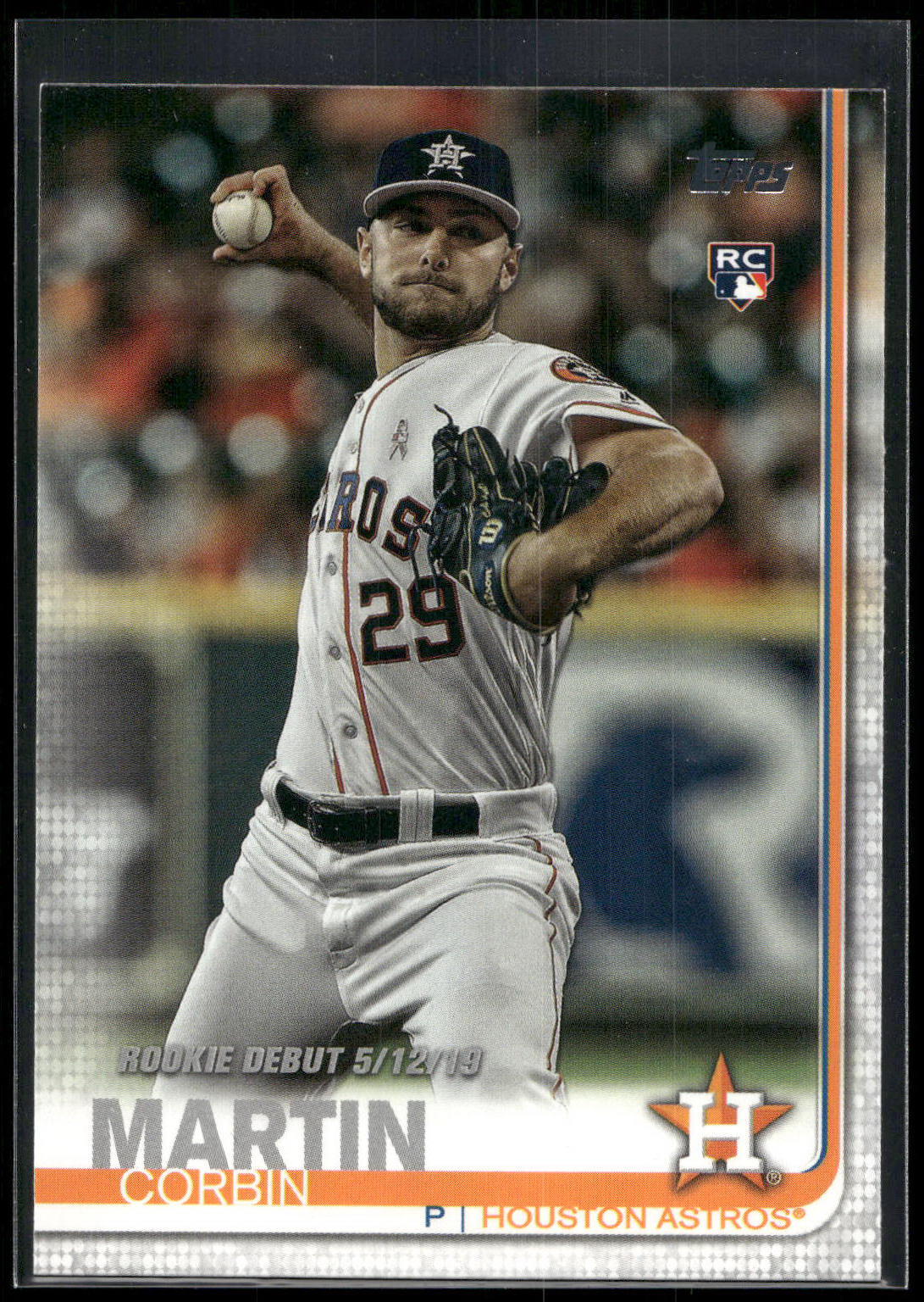 2019 Topps Update #US171 Corbin Martin