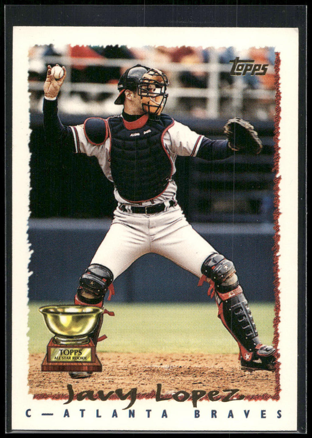 1995 Topps #567 Javy Lopez
