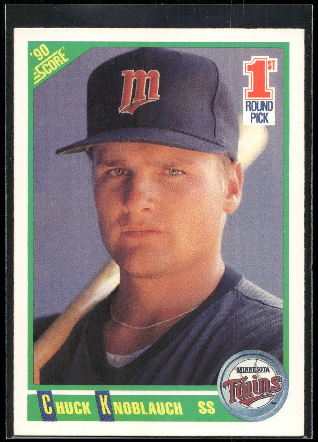 1990 Score #672 Chuck Knoblauch