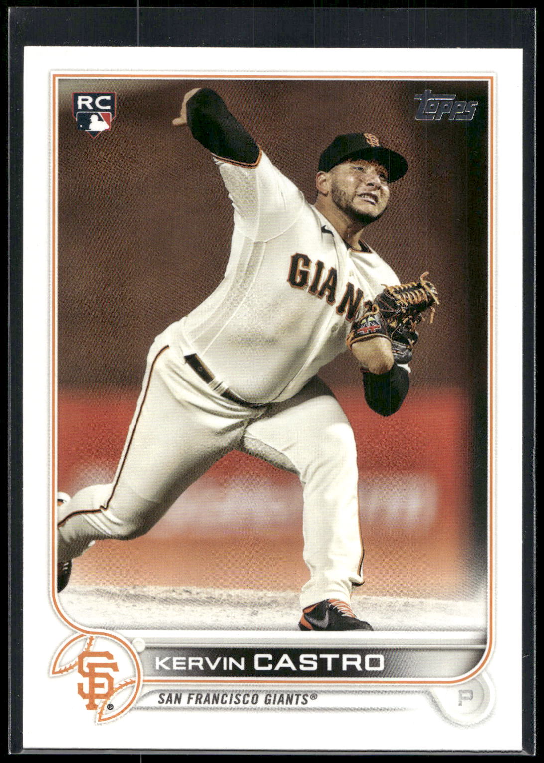 2022 Topps #413 Kervin Castro