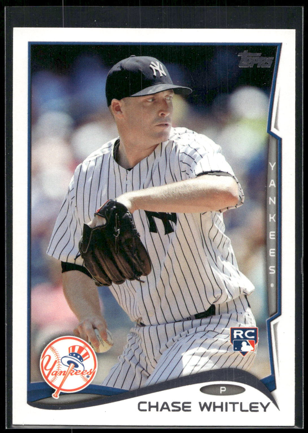 2014 Topps Update #US-171 Chase Whitley
